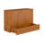 Athena Wood Murphy Bed Chest with 6" Mattress, Storage Drawer, and Built-in Charger-277216830