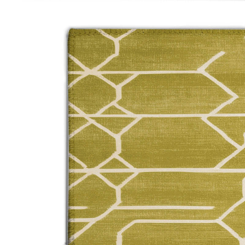 Tapis brun intérieur et extérieur Trellis, Rectangulaire 2 pi x 3 pi