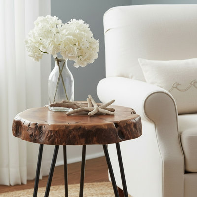 Jayce Solid Wood Top End Table