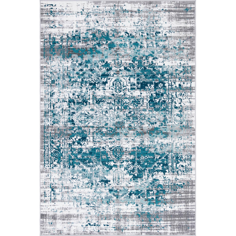 Dota Abstract Indoor Rug, Rectangle 5'3" x 8'