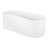Dellway 66" Free Standing Acrylic Soaking Tub with Right Drain, Drain Assembly, and Overflow-102793430