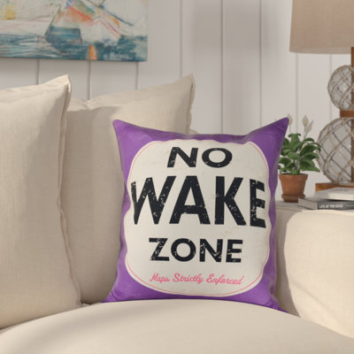 Coussin de plein air word zone nap Golden Beach