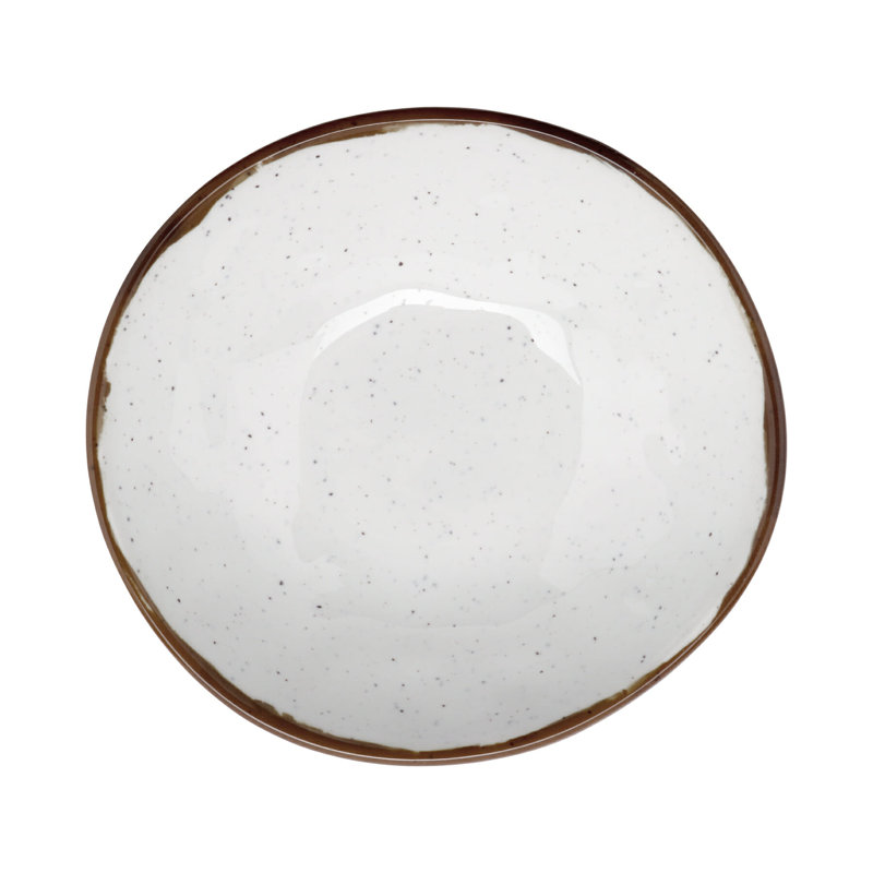 B-18-RM - 16 oz (20 oz. Jante pleine) bol irrégulier, 7 po de diamètre, 1,75 po de profondeur