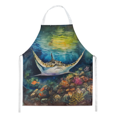 No Pattern Bib Apron
