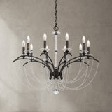 Priscilla 10 - Light Chandelier