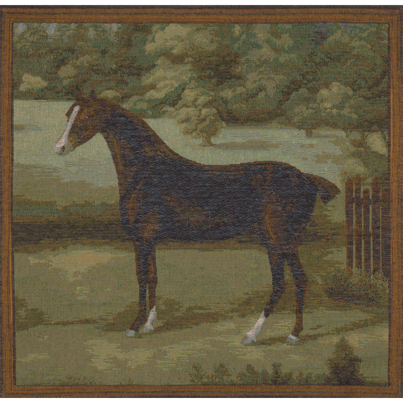  Horse European Throw Pillow Cover