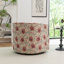Fauteuil demi-tonneau pivotant rembourré Bryonie