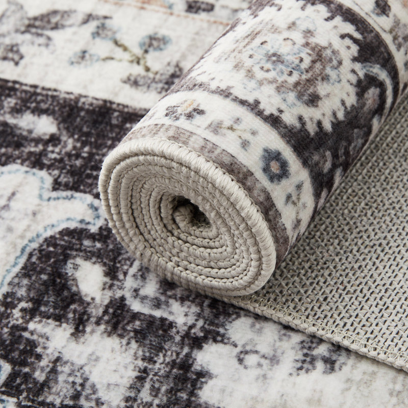 Cashmere Machine Tufted Area Rug ( Low-Pile Traditional), Rectangle 160 x 230 cm
