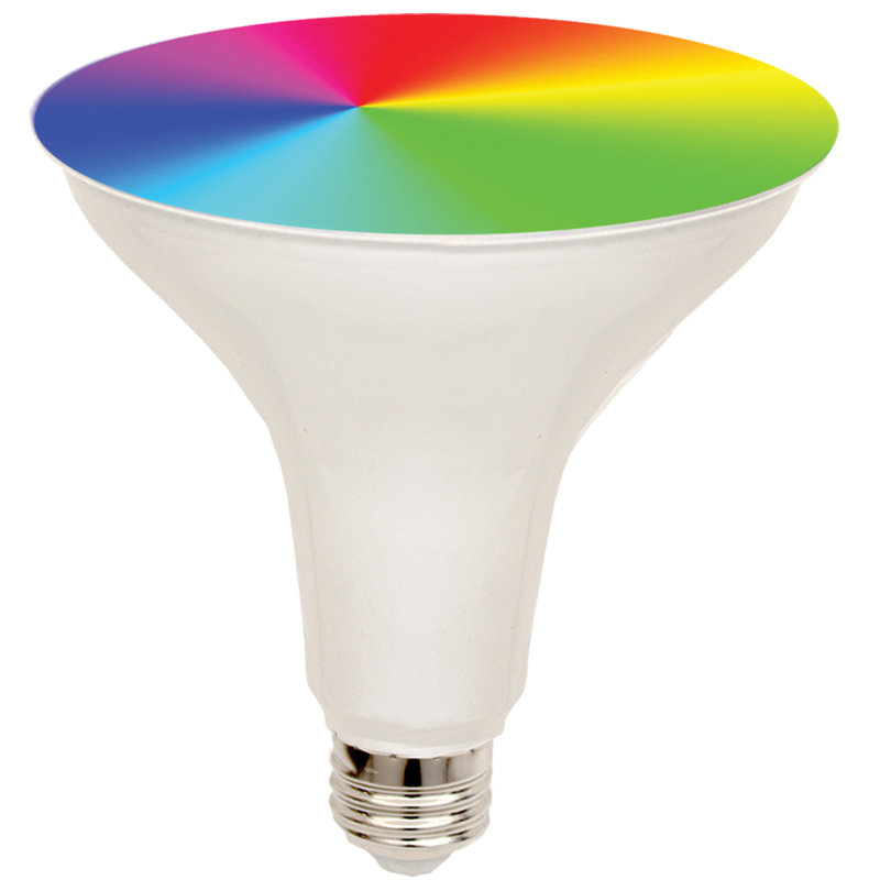 13 Watt, PAR38 LED Smart, Dimmable Light Bulb Color Changing Tunable White E26/Medium (Standard) Base