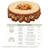 Golden Pumpkin Design Machine-Washable Polyester Tablecloth-1528726648