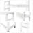 35.4"Hx30"W 2-tier Desktop Organizer Bookshelf