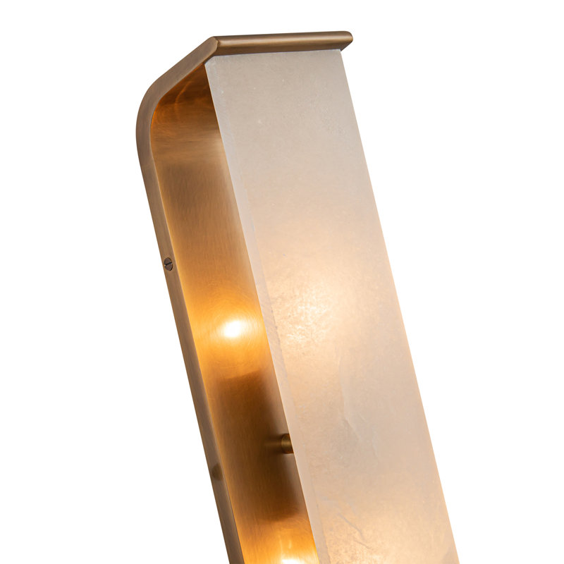 Abbott 2 - Light Vanity Light, Vintage Brass