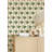 Retro Tiki Palm Trees - Linen Wallpaper-132843175-132843177