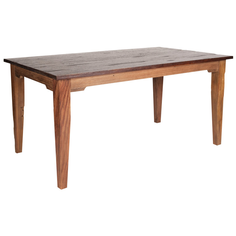 Eli Solid Wood Top Writing Desk, 77 cm H x 160 cm W x 90 cm D
