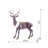 Christmas Deer Stuffed Holiday Accent