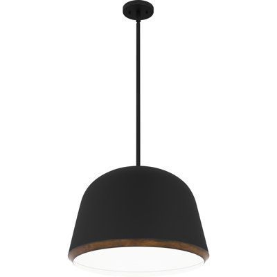 Aaila 4-Light Matte Black Pendant Light