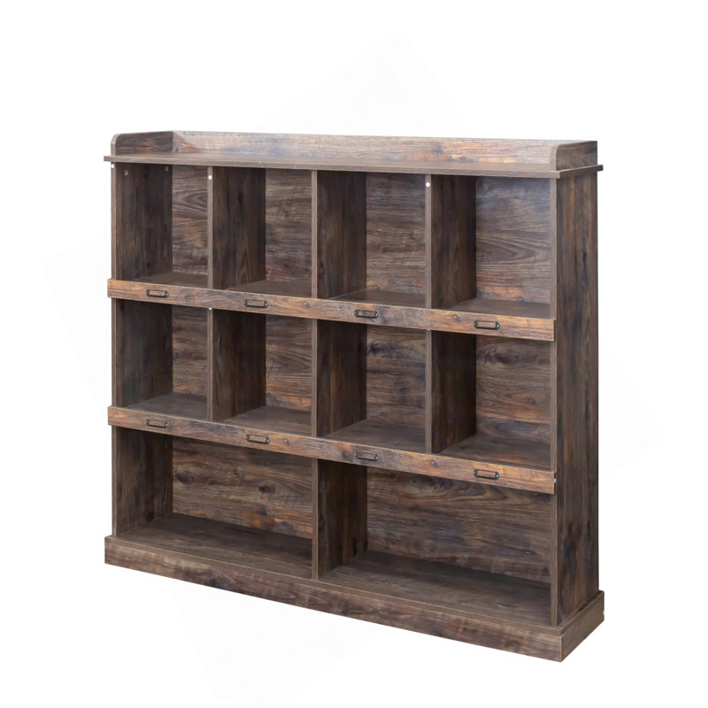 10-Shelf Bookcase, Espresso