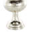 Jerrae Aluminum Metal Goblet Inspired Hammered Decorative Gold Vase-455545632-455545633