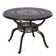 Round Metal Outdoor Dining Table