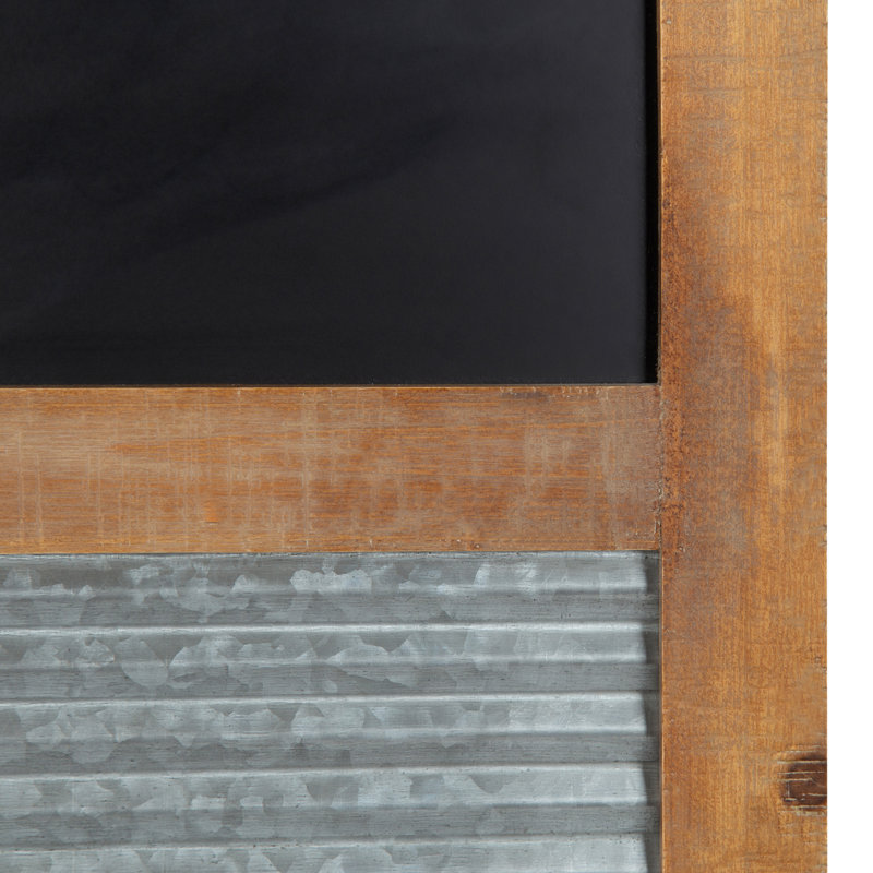 Tableau noir mural Dayanah, Brun rustique
