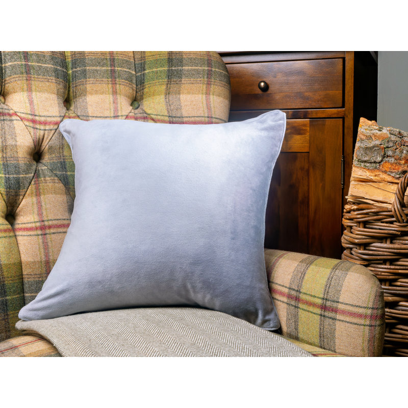 Hostivice Square Cushion Cover, 46cm H x 46cm W, Light Grey