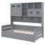 Lit de jour simple avec 2 tiroirs, armoire et tablette tout-en-un, lit de jour-212764683-212764681