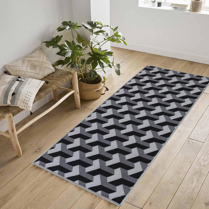Akuji Non-Slip Indoor Outdoor Door Mat, Runner 80 x 300 cm