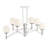 Pomeroy 6 - Light Dimmable Tiered Chandelier