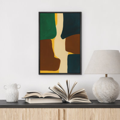 Abstract Wall Art Framed Canvas Print Bedroom Wall Decoration