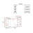 Loris Extendable Desk with Two Drawers, Open Shelves, and Sliding Mechanism