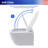 Rainlex RX-T40W One-Piece Wall Hung Toilet