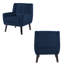 Jaqueze 73.4 Cm Wide Cotton Armchair-1012822213