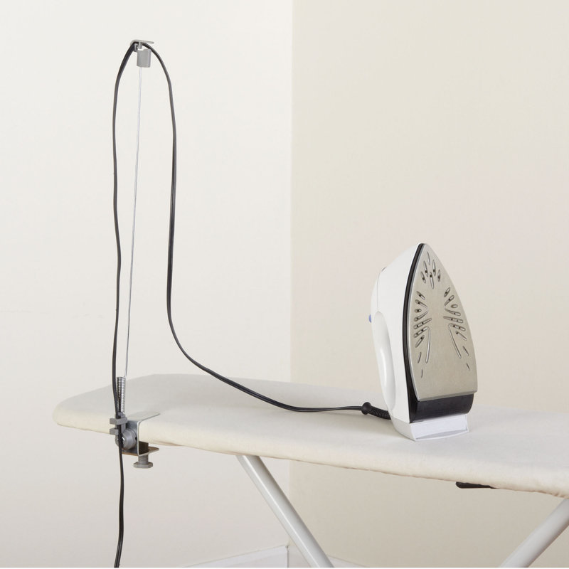 Cord Minder with Flexible Wand and Rotating Base