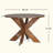 Round Dining Table Modern Farmhouse Kitchen Table