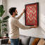 Damask Botanical - Framed Print-1182592759-1182592755