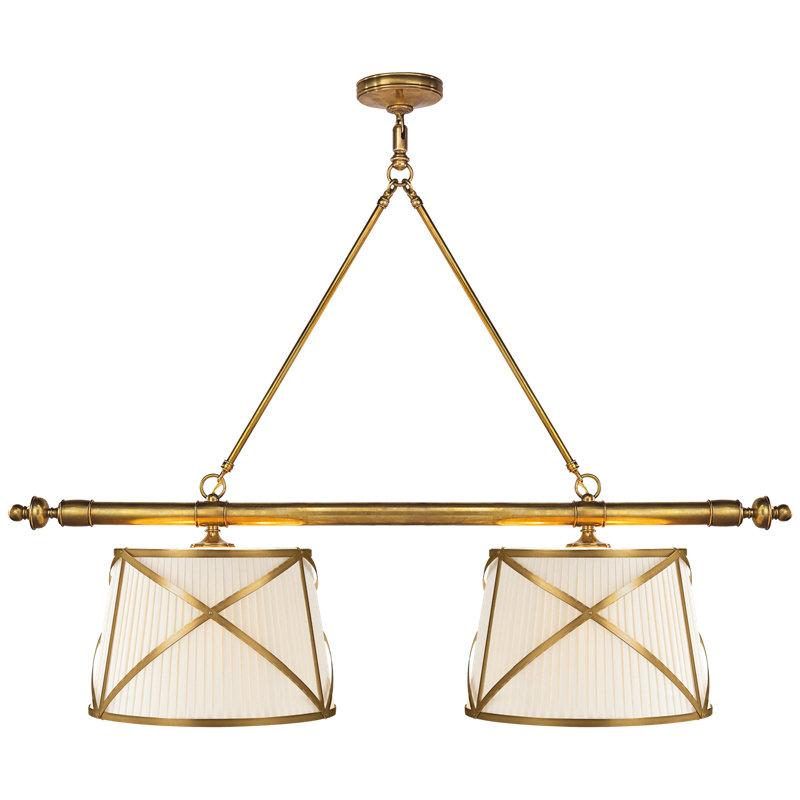Grosvenor 4 - Light Pendant, Antique Brass