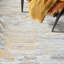 Tapis abstrait en laine et coton touffeté à la main Jaxony Metro-1206669362