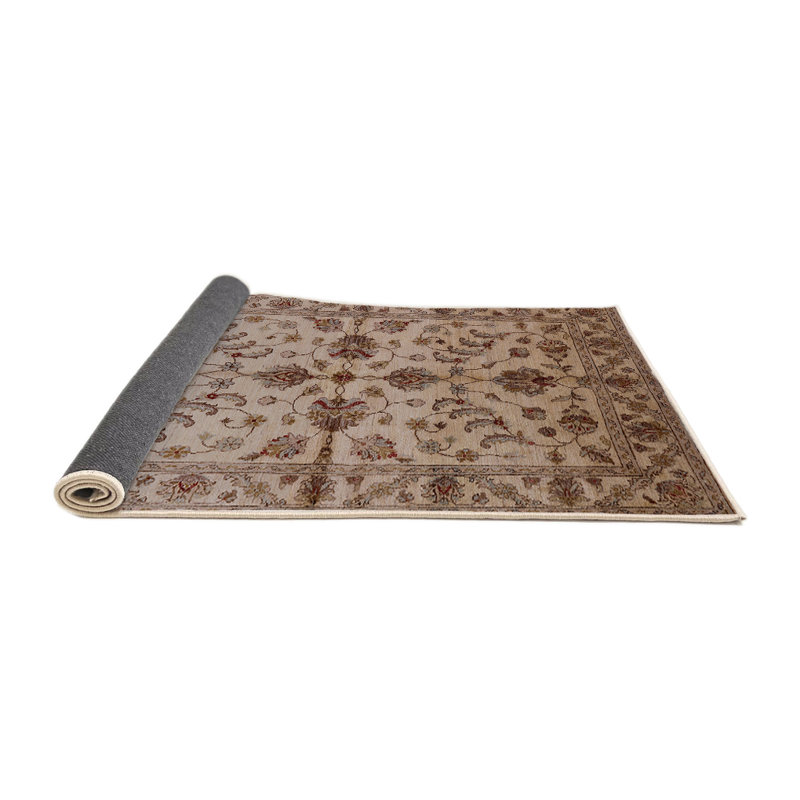 Tapis oriental brun / beige Hovag, Rond 3 pi