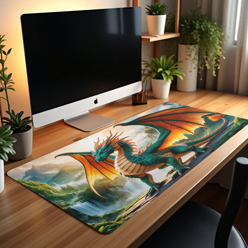 Polyester Desk Pad, 23.6x13.8