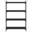 Abdulbasit 120cm H x 30cm W Metal Standard Bookcase-1475694876-1475694875