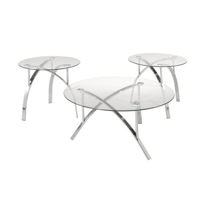 Ensemble de tables basses 3 pièces Caneadea