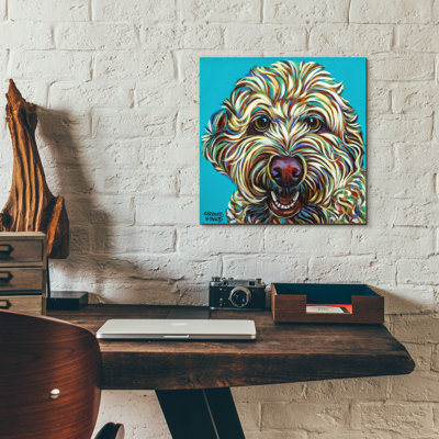 " Kaleidoscope Dog 4 " by Carolee Vitaletti