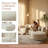 Effortlessly Elegant 140" Curved Sectional Sofa with Chaise Lounge - Plush Sponge Support, Fully Assembled Right-Hand Design, Luxury Lounge Seating for Modern Homes-1957435884