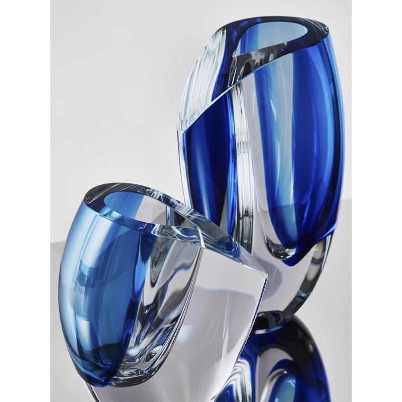 Mirage Handmade Crystal Glass Table Vase