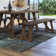 Cascais Dining Bench with Farmhouse Base