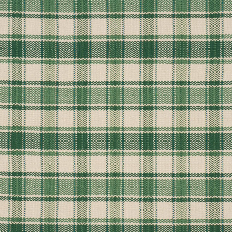 Heidi Check Fabric, Green
