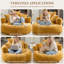 Pouf rond en mousse pour adultes, 106 cm (41,7 pouces), canapé-pouf, fauteuil lounge doux en chenille pour adolescents, chambre et salon-2135405366