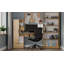 Todo Desk with Tall Bookcase