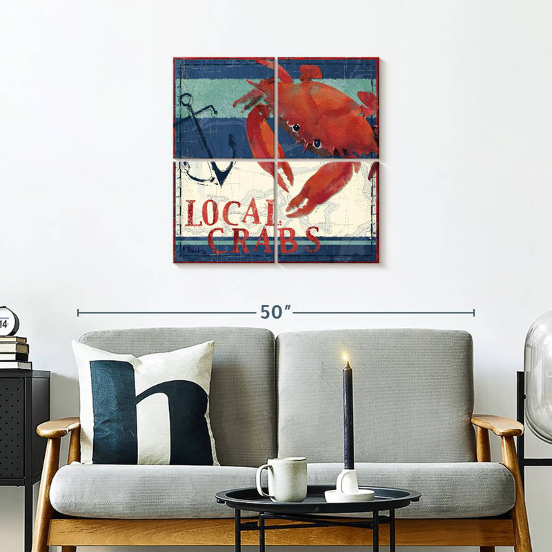 Brampt Deep Sea Crab, 26'' H x 26'' W