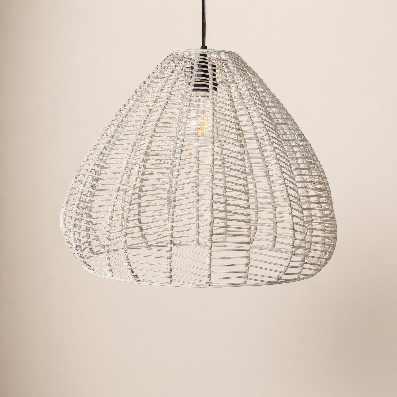 Venus 1 - Light Dome Pendant, White, White